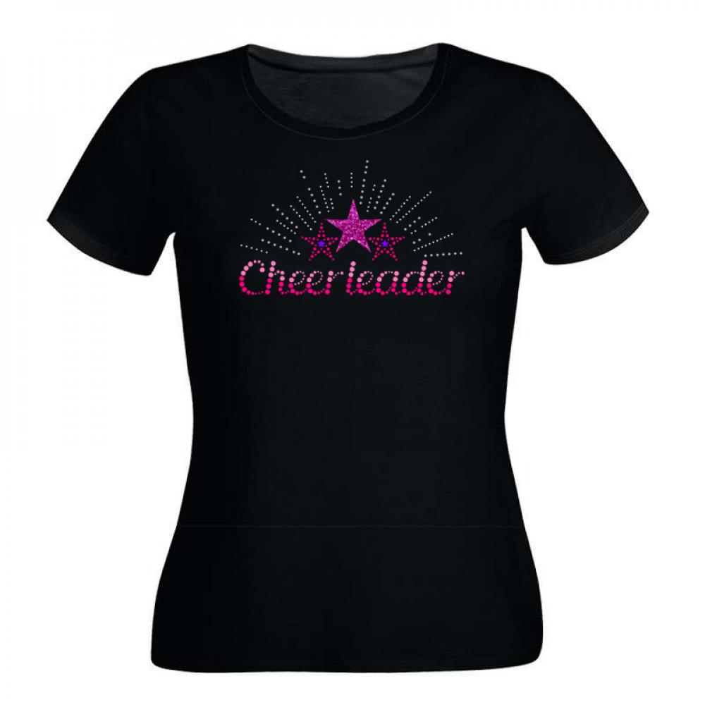 Girly Shirt Cheer Star Pink